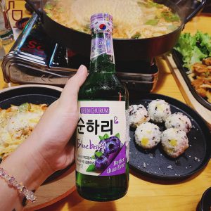 Rượu Soju trái cây - Soju việt quất