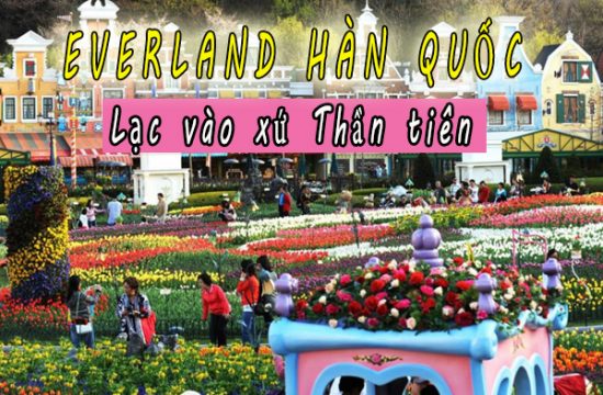 Tất tần tật về công viên giải trí hàng đầu Everland Hàn Quốc